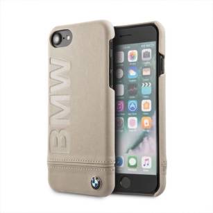 Etui hard case BMW iPhone 7/8/SE beżowy