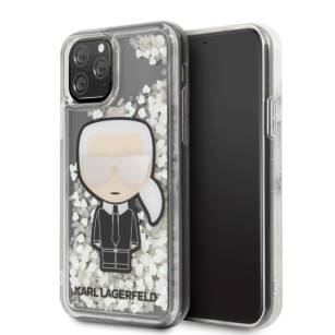 Etui Karl Lagerfeld iPhone 11 Pro Ikonik Glitter Glow in the dark 