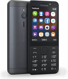 Nokia 230 Dual SIM ciemny srebrny