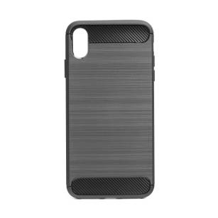 Forcell Carbon Etui iPhone XS Max czarny