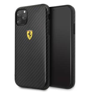 Ferrari  On Track etui iPhone 11 Pro black Carbon Effect 